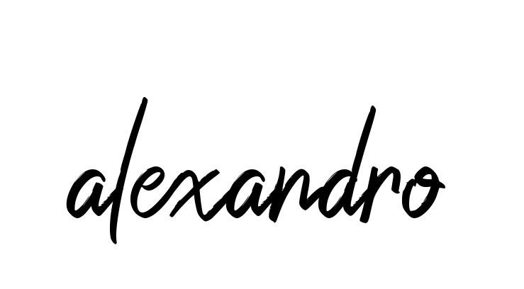 Alexandro signature