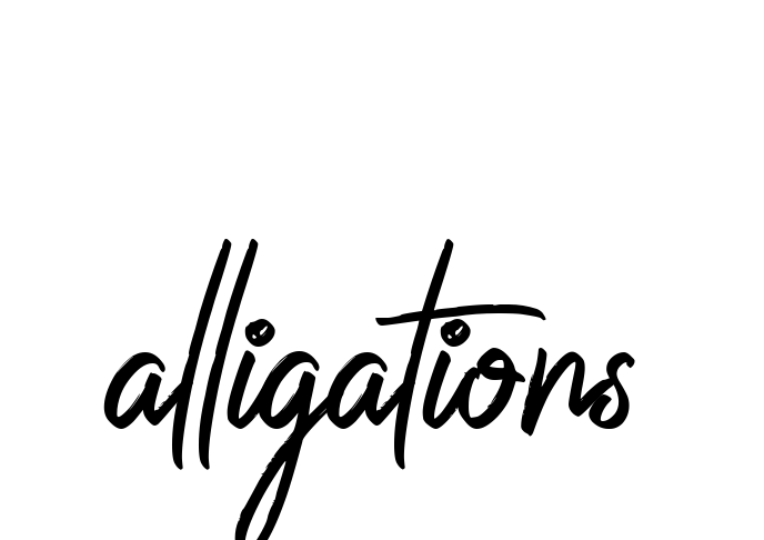 Alligations signature