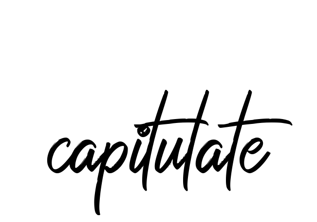 Capitulate signature