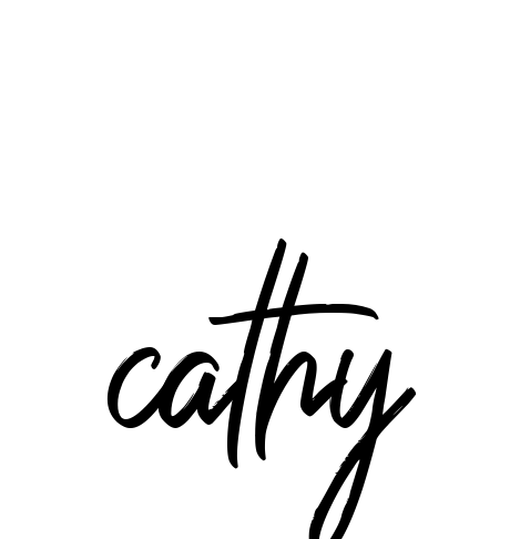 Cathy signature