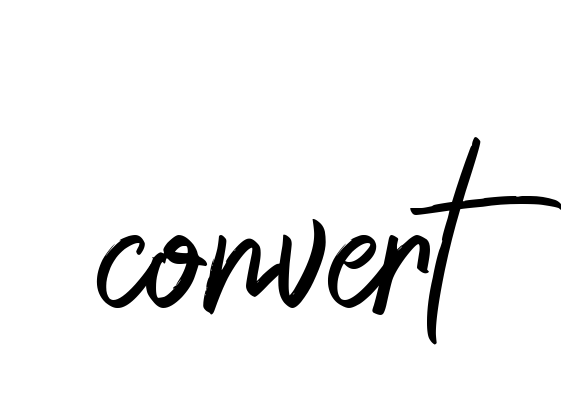 Convert signature