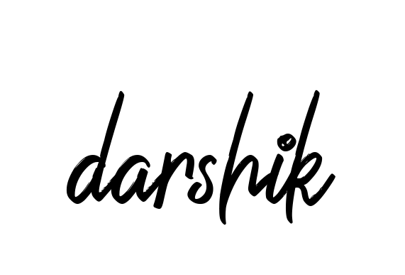 Darshik signature