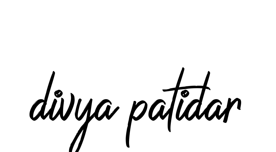 Divya-patidar signature