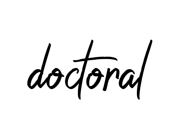 Doctoral signature
