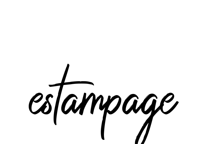 Estampage signature