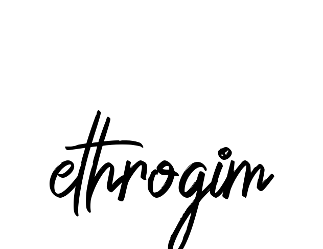 Ethrogim signature