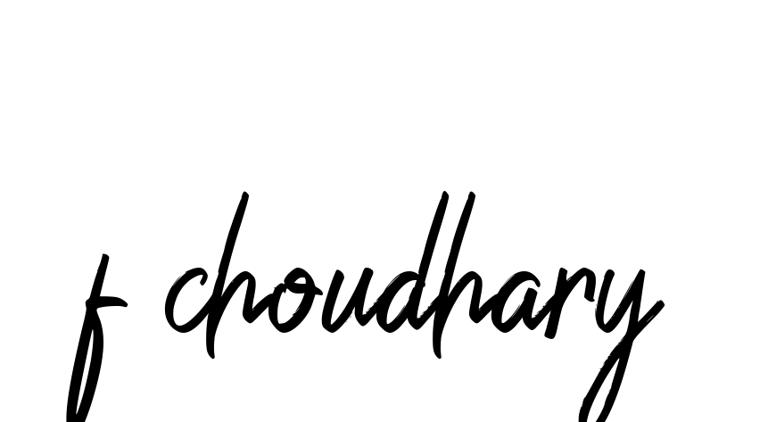 F-choudhary signature