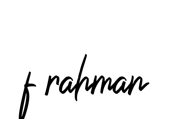 F-rahman- signature