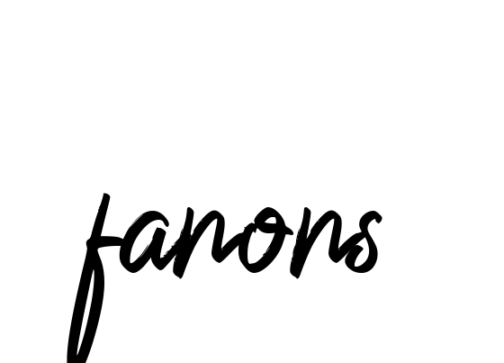 Fanons signature
