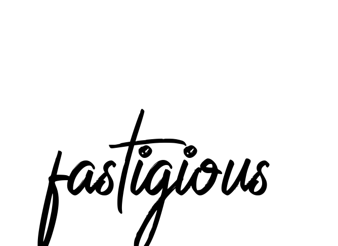 Fastigious signature