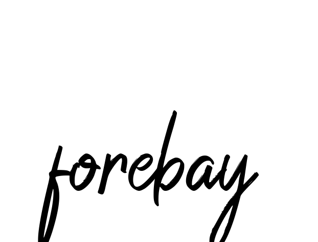 Forebay signature