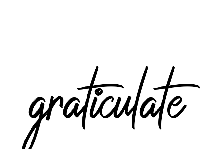 Graticulate signature