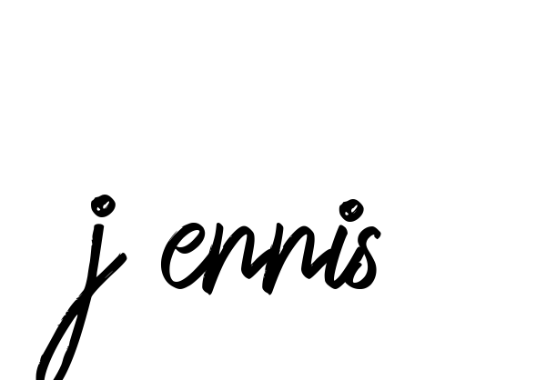 J-ennis signature