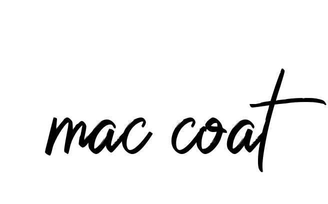 Mac-coat signature