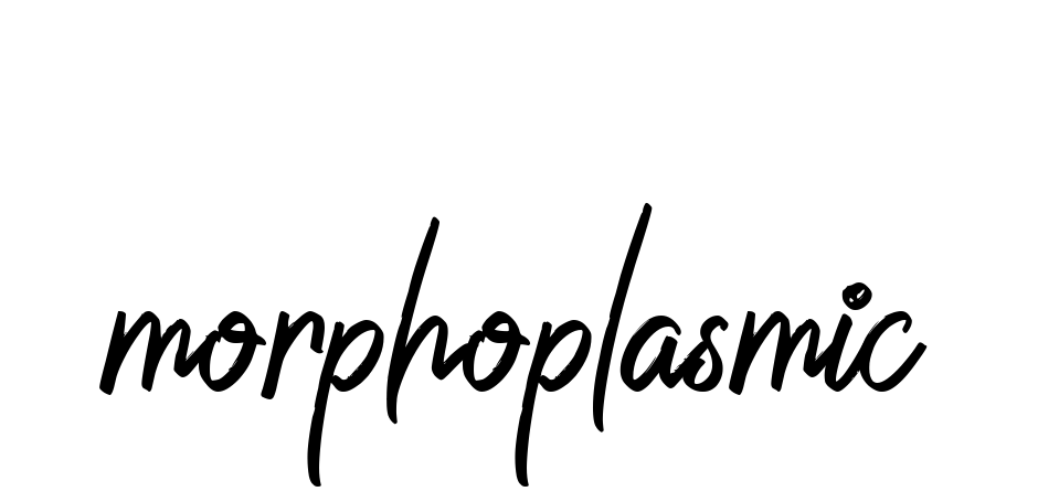 Morphoplasmic signature