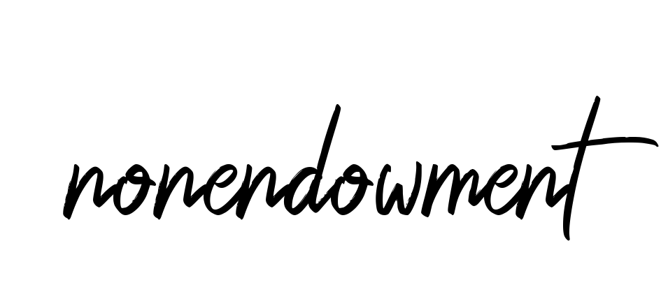Nonendowment signature