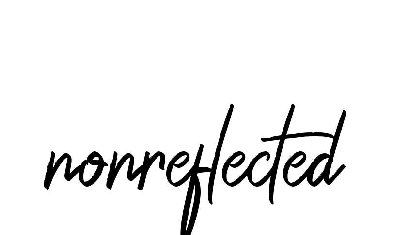 Nonreflected signature