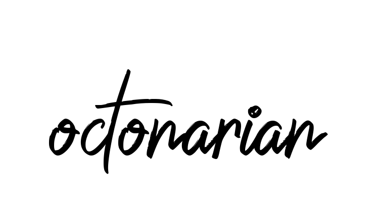 Octonarian signature