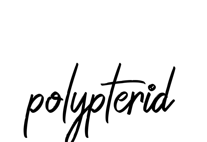 Polypterid signature