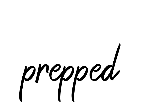 Prepped signature