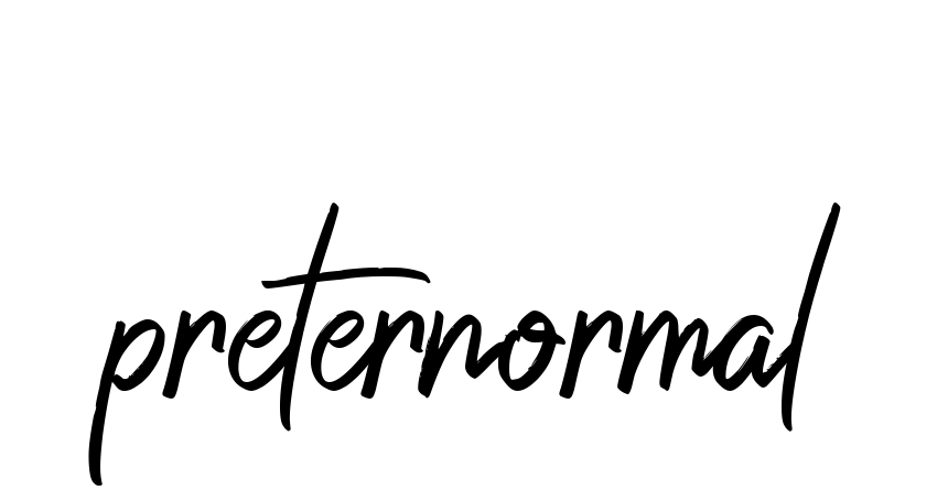 Preternormal signature