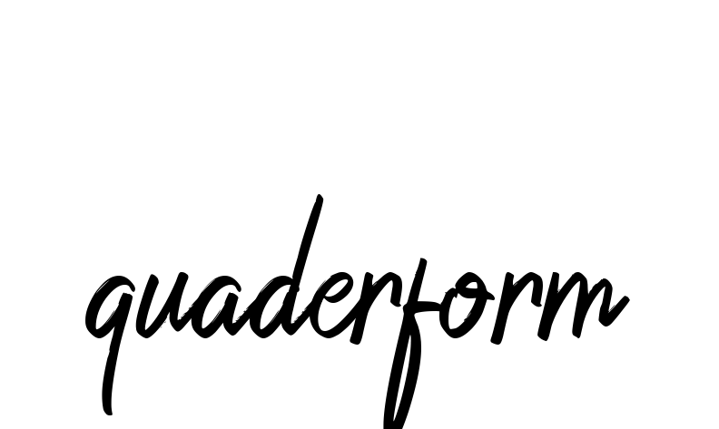 Quaderform signature