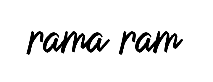 Rama-ram signature