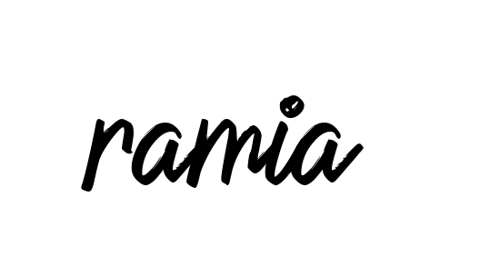 Ramia- signature