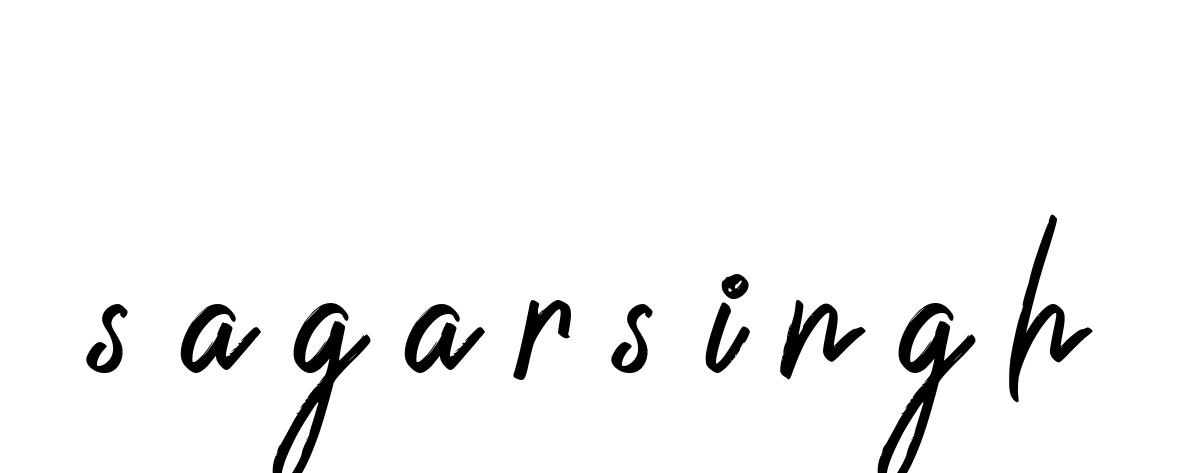 S-a-g-a-r-s-i-n-g-h signature