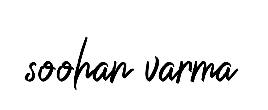 Soohan-varma signature