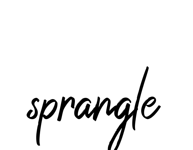 Sprangle signature