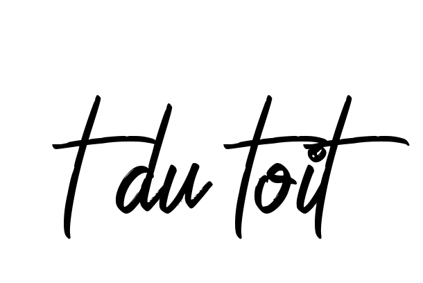 T-du-toit signature