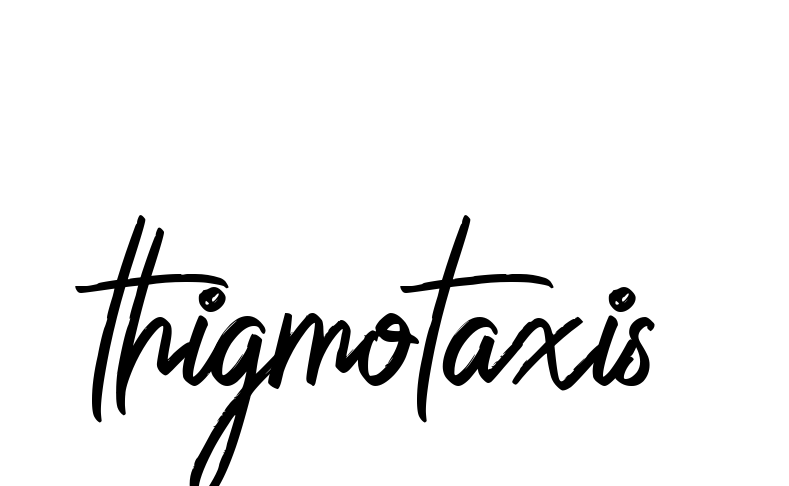 Thigmotaxis signature