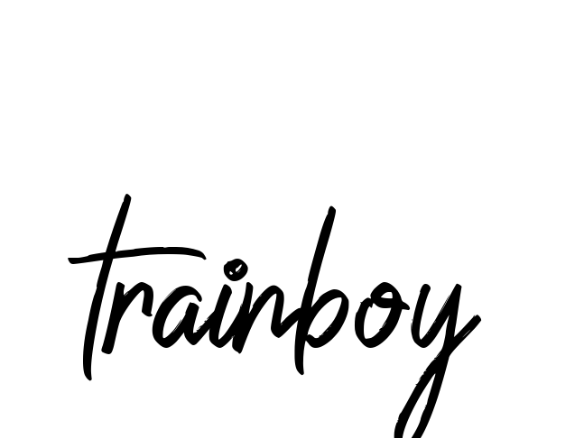 Trainboy signature