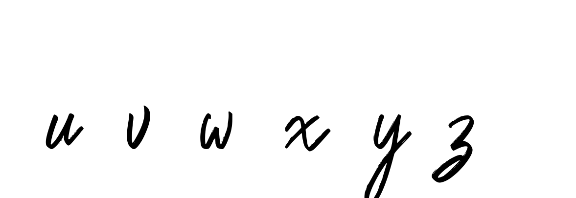 U--v--w--x--y--z-- signature