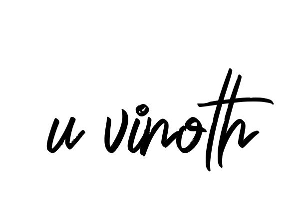 U-vinoth signature