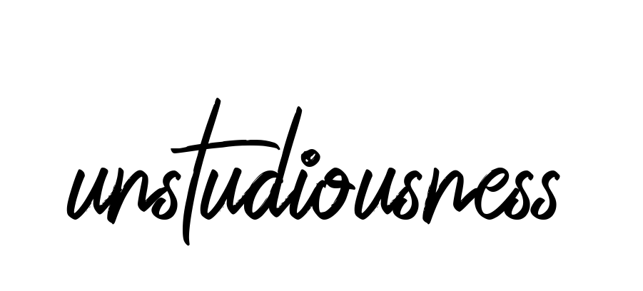 Unstudiousness signature