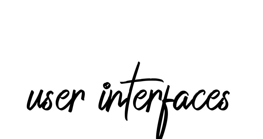 User-interfaces signature