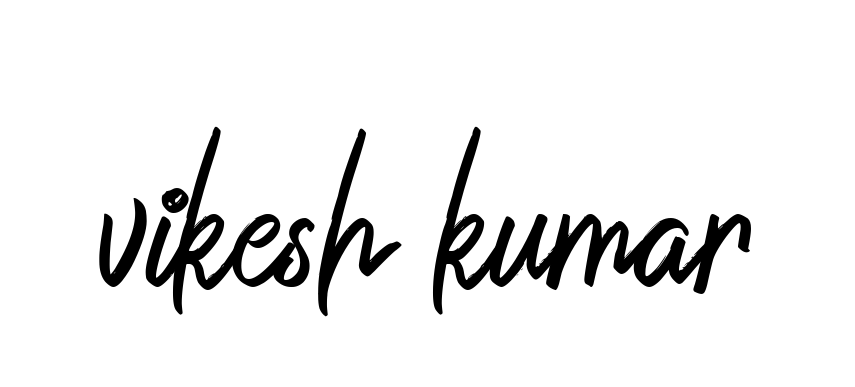 Vikesh-kumar signature