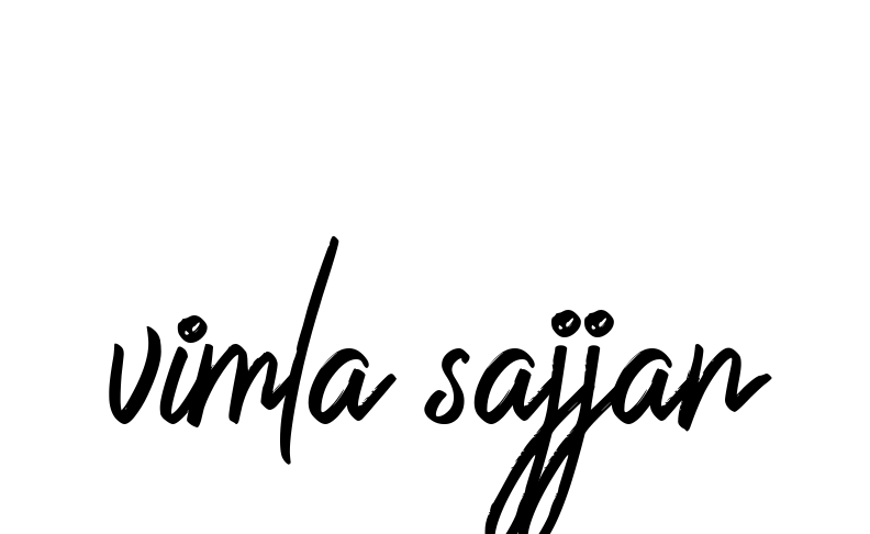 Vimla-sajjan signature