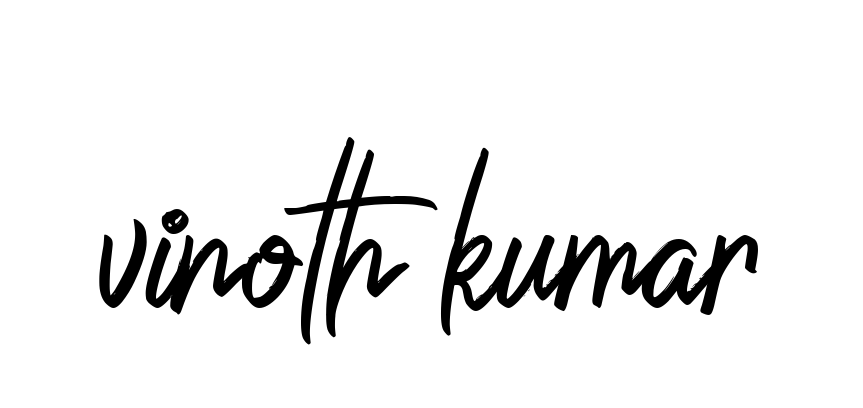 Vinoth-kumar signature