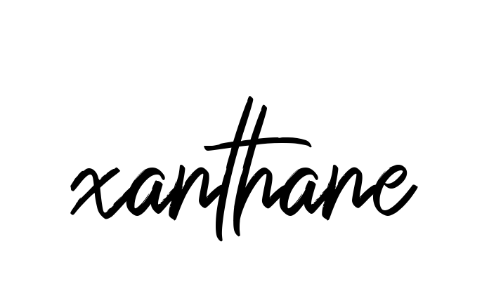 Xanthane signature