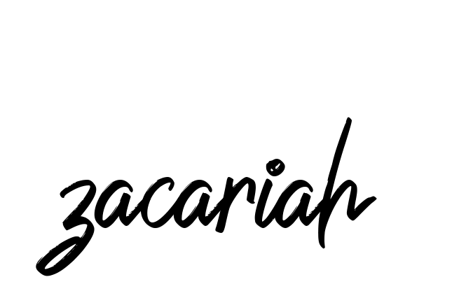 Zacariah signature