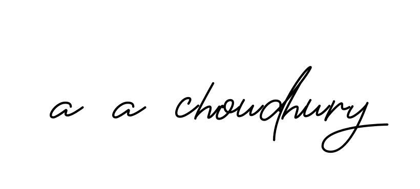 A-a-choudhury signature
