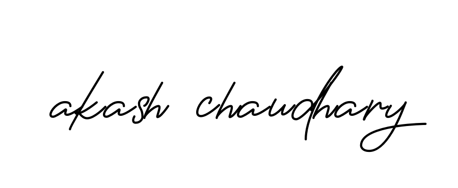 Akash-chaudhary signature