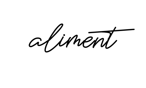 Aliment signature