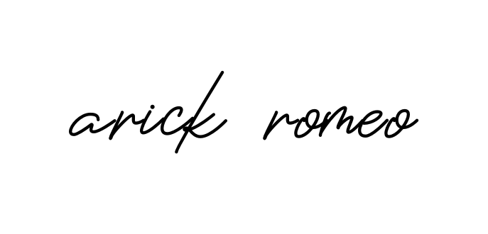 Arick-romeo signature
