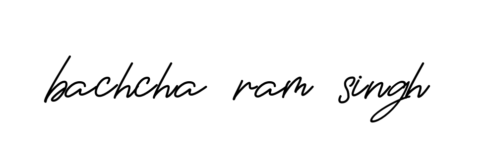 Bachcha-ram-singh signature