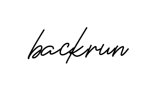 Backrun signature