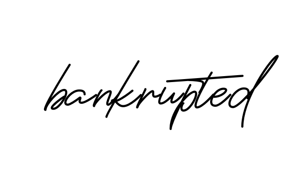 Bankrupted signature